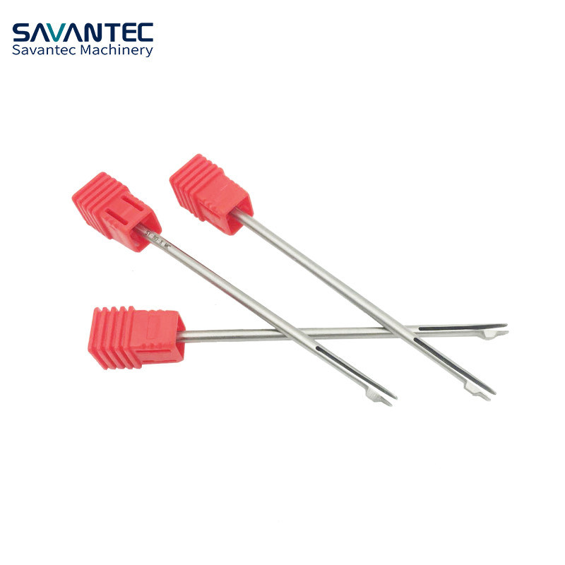 İç delik için çift kenarlı çamaşırcılık aracı Savantec 0.8-20.24 mm Yüksek Hızlı Çelik Bir Geçit